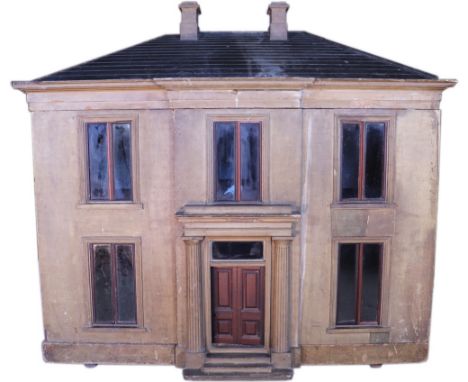 The Hick’s Family wooden Dolls House, English 1856, as recorded and illustrated in Family Dolls Houses by Vivien Greene, an e