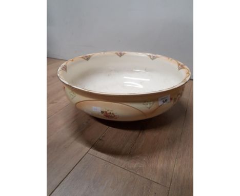 LARGE CROWN DEVON WASH BASIN