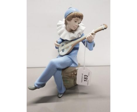 NAO FIGURE PIERROT STRUMMING MANDOLIN