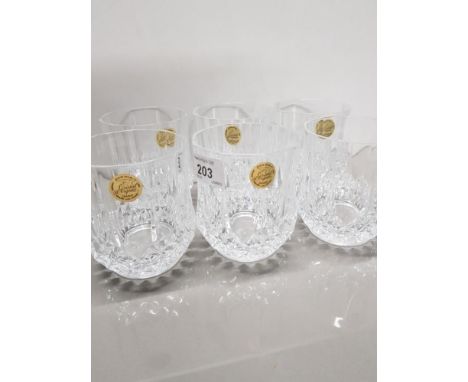 Set of four Webb 'Rock Crystal' red wine glasses c1910