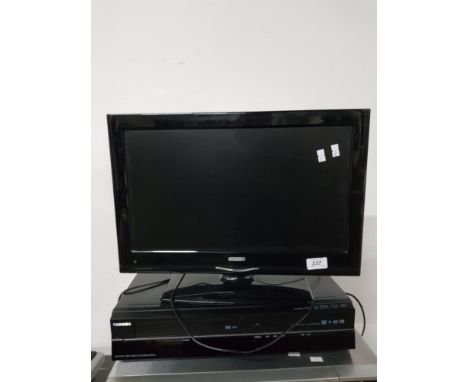 19INCH DIGIHOME TV WITH TOSHIBA CASSETTE RECORDER