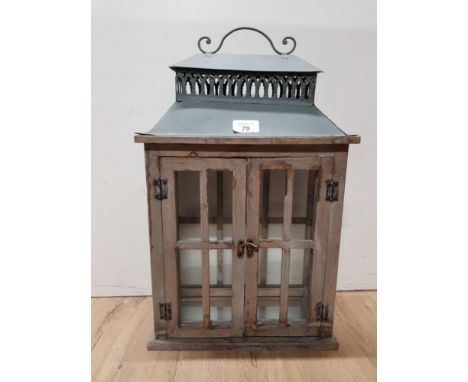 A MODERN CANDLE LANTERN