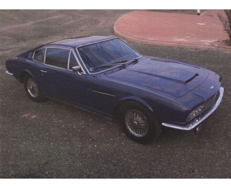 1968 Aston Martin DBS Sports SaloonRegistration no. not UK registeredChassis no. DBS/5013/R*First registered in the UK*Restor