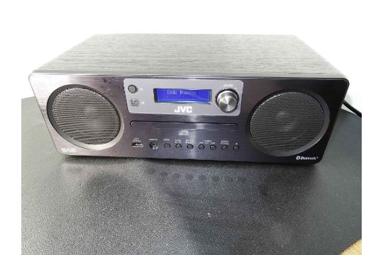 jvc wireless dab boombox with cassette