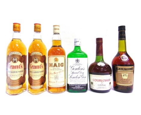 SPIRITS - ASSORTED  comprising Grant's Finest Scotch Whisky, 40% proof, 75cl, two bottles; Haig Fine Old Scotch Whisky, 40% p