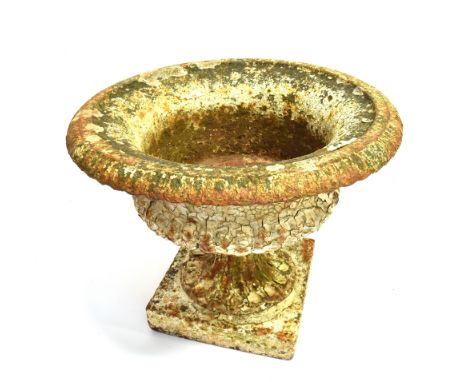 A CAST IRON PLANTER  38cm diameter, 30cm high Condition Report : no damage, just signs of age Condition reports are offered a