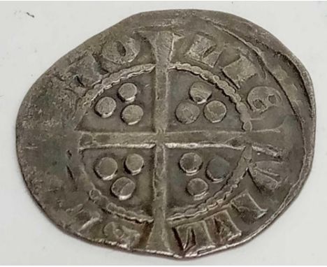 Edward I silver penny - Bristol Mint - 9b - S1408/S1416 - good portrait