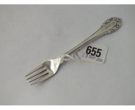 Geog Jensen fork - decorative handle