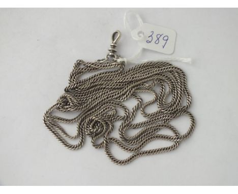 Silver guard chain