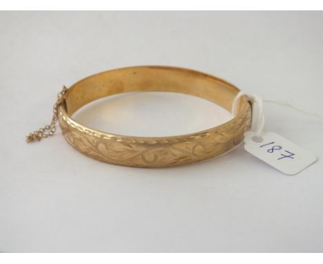 9CT BANGLE - 12.2GMS