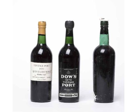 DOW'S 1970 VINTAGE PORT
Oporto, Portugal, Grants of St. James's, London. No capacity stated, full bottle size.
QUINTA DO NOVA