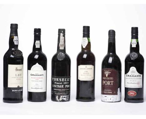 GRAHAM'S MALVEDOS 1995 VINTAGE PORT
Oporto, Portugal, Bottled in 1997, 75cl, 20% volume.
GRAHAM'S LATE BOTTLED VINTAGE 1991
O