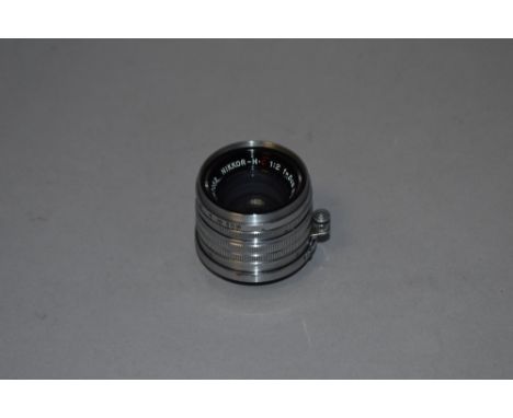 A Nikkor HC 5cm lens with Lieca mount No657052