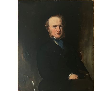 Quality 19th Century Portrait of a Gentleman. Oil on board.Measures 25cm x 30cm.Condition Report – Very nice condition.
