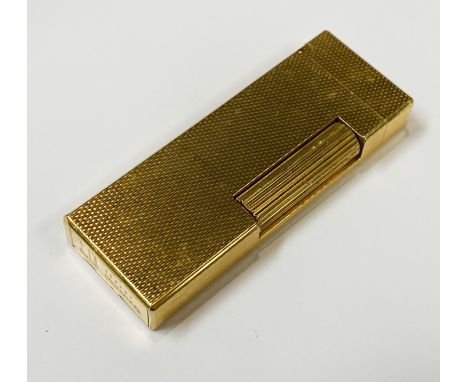 DUNHILL GOLD PLATED LIGHTER