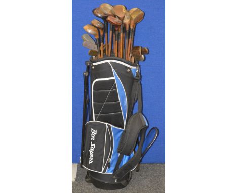 27 assorted vintage golf clubs including various manufacturers including L. Cook, T. Auchterlonie, G. H. Lyons, A Hancox, Jac