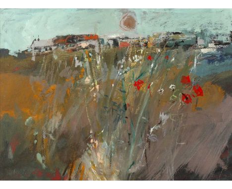 Manner of Joan Eardley (1921-1963)Seeded Grasses and Daisies IIinscribed and titled (to reverse)mixed media29.5 x 39.5cm. Pro