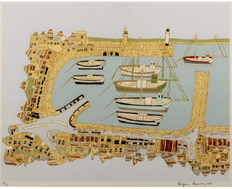 Bryan Pearce (1929-2006)St Ives All Around, 199758/75, signed, dated, and numbered in pencil (in the margin)screenprint46 x 5