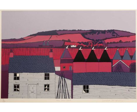 David Humphreys (b.1937)Hop Farm Kent71/100, signed tilted, and numbered in pencil (in the margin)screenprint63 x 89cm, unfra