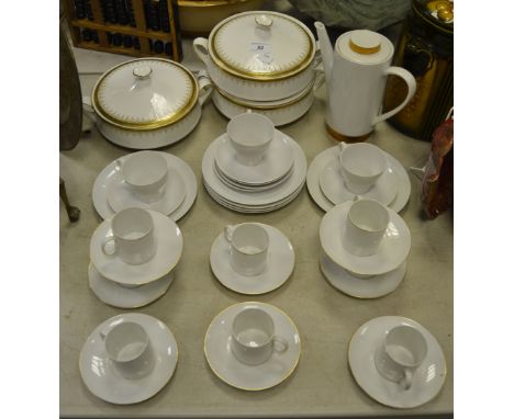 Ceramics - a set of three Paragon ceramic tureen and covers; a West German part coffee service; etc. (qty.) 