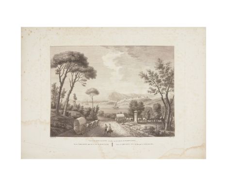 Laborde, Alexandre Louis Joseph Voyage Pittoresque et Historique de l'Espagne [Catalonia] Paris. 1806. Volume 1 of Atlas only