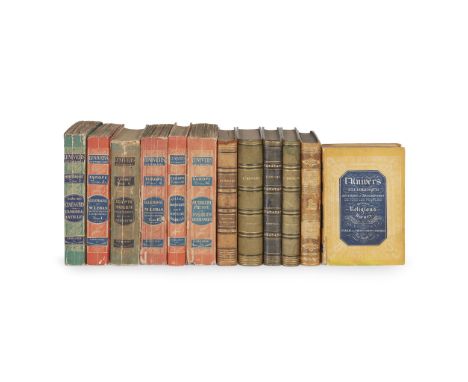 World travel - [Numerous engraved plates] L'Univers. Histoire et description de tous les peuples 24 volumes, all Paris: Firmi