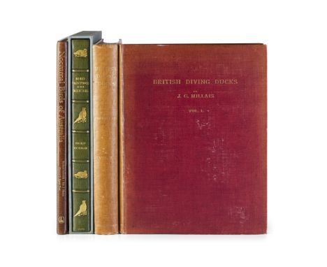 Millais, John G. British Diving Ducks London: Longmans, Green and Co., 1913. First edition, one of 450 copies only, 2 volumes