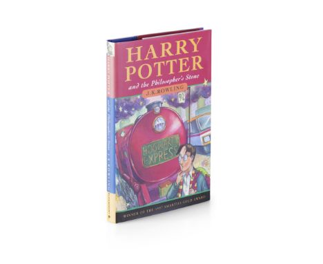 Rowling, J. K. Harry Potter and the Philosopher's Stone London: Bloomsbury, 1997. First edition, third impression, 8vo, origi