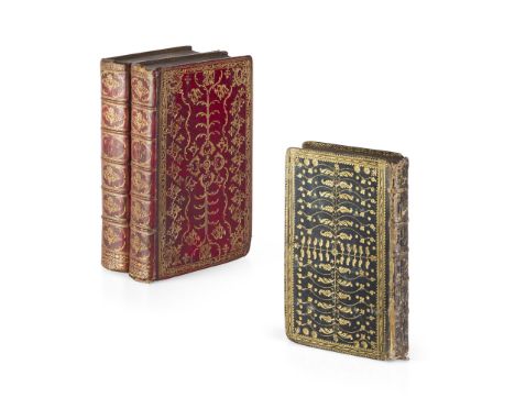 Scottish herringbone bindings The Holy Bible With Arguments ... and Moral and Theological Observations ... composed by the Re