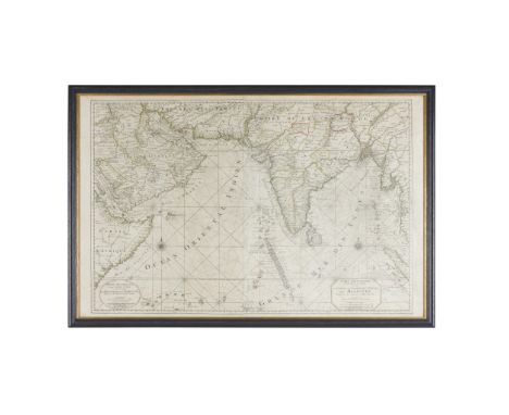 Mortier, Pierre [Chart of the Indian Ocean on two sheets], Amsterdam, c.1700 Each sheet separately titled, 'Partie occidental