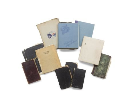 Manuscripts Assortment of journals and other material, 19th-20th century including: Journal of a family holiday in Germany an