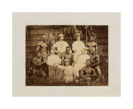Sierra Leone Photograph album, c.1875 containing 23 albumen prints (mounted, various dimensions, 11 x 15.5cm to 16 x 20cm) 4 
