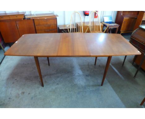 A McIntosh teak T2 model extending dining table 