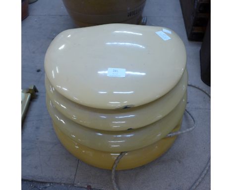 A vintage H.M.V. room heater (for decorative purposes only) 