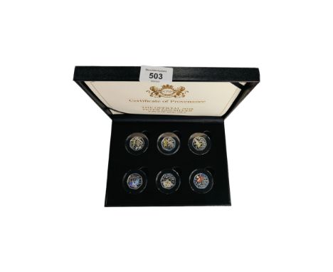 THE OFFICIAL 2019 PETER PAN SILVER PROOF 50p SET 