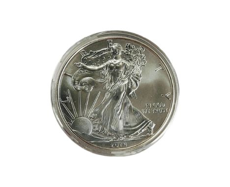 1 OZ FINE SILVER ONE DOLLAR 2014 