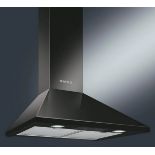 Current Online Price £439. Smeg KSED65NEE 60cm Chimney Cooker Hood. • 3 Speeds. • 2 x Aluminium...