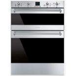 Smeg DUSF636X Built-Under Classic Multifunction Double Oven, Stainless Steel RRP £1,300