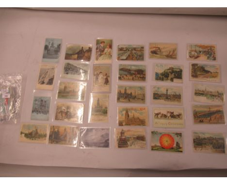 Collection of twenty-eight ' Hold To Light ' postcards 