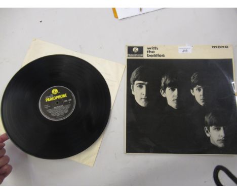 Parlophone mono long playing record ' With the Beatles ' 