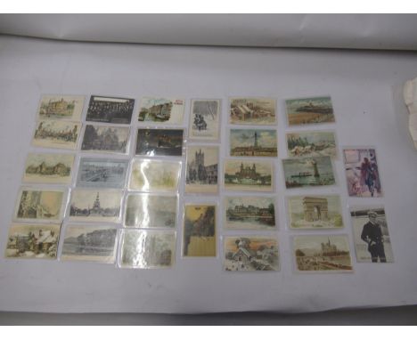 Collection of thirty ' Hold to Light ' postcards 