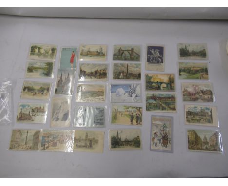 Collection of twenty-eight ' Hold To Light ' postcards 