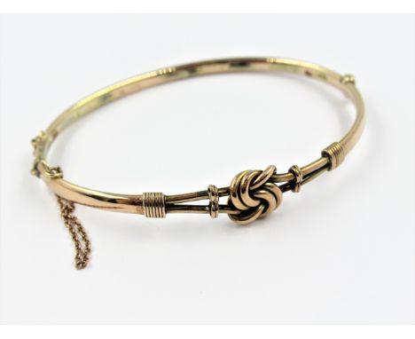 9ct Gold bangle 