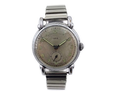 Oris gentleman's vintage manual stainless steel wristwatch 33mm Condition Report Click here for further images, condition, au
