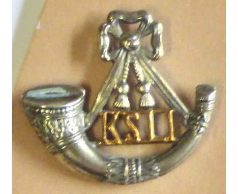 Kings Shropshire Light Infantry - Bi-Metal-Beret Badge                                                