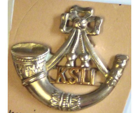 Kings Shropshire Light Infantry - Bi-Metal                                                                     