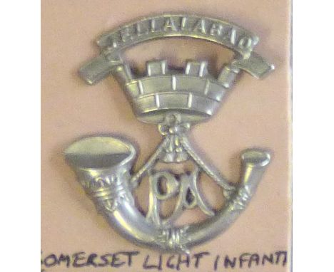 Somerset Light Infantry (Prince Albert's) - w/m - Beret Badge                                      