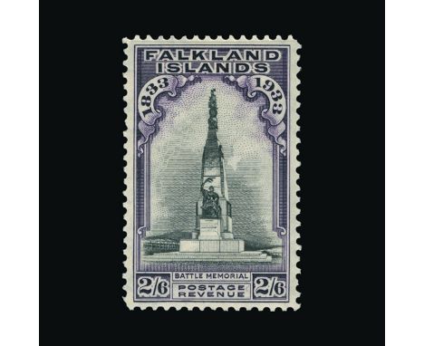Bradbury Wilkinson Collection : (SG 127/135) FALKLAND ISLANDS: 1933 Centenary set to 2s.6d, fine mint. (9) Cat £494 (image av
