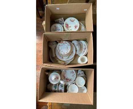 A Royal Albert Lavender Rose part tea and dinner, plus various other Royal Albert part sets, comprising cups, saucers, side p
