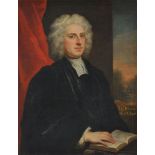 John Vanderbank (British 1694-1739) Portrait of Dr Martin Benson (1689-1752) Bishop of Gloucester, h